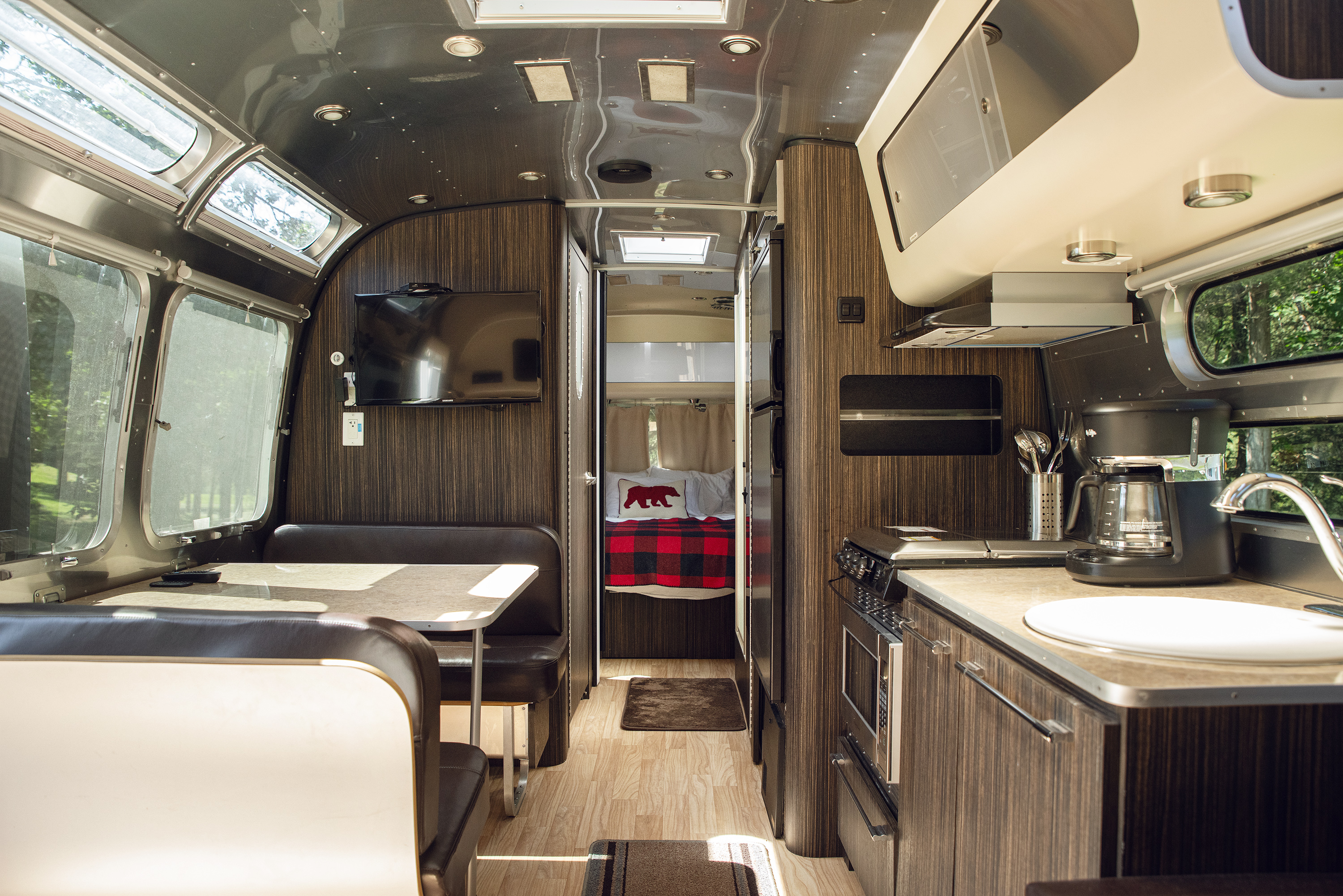 Airstream Rentals view 2 at Pioneer Valley RV Campground